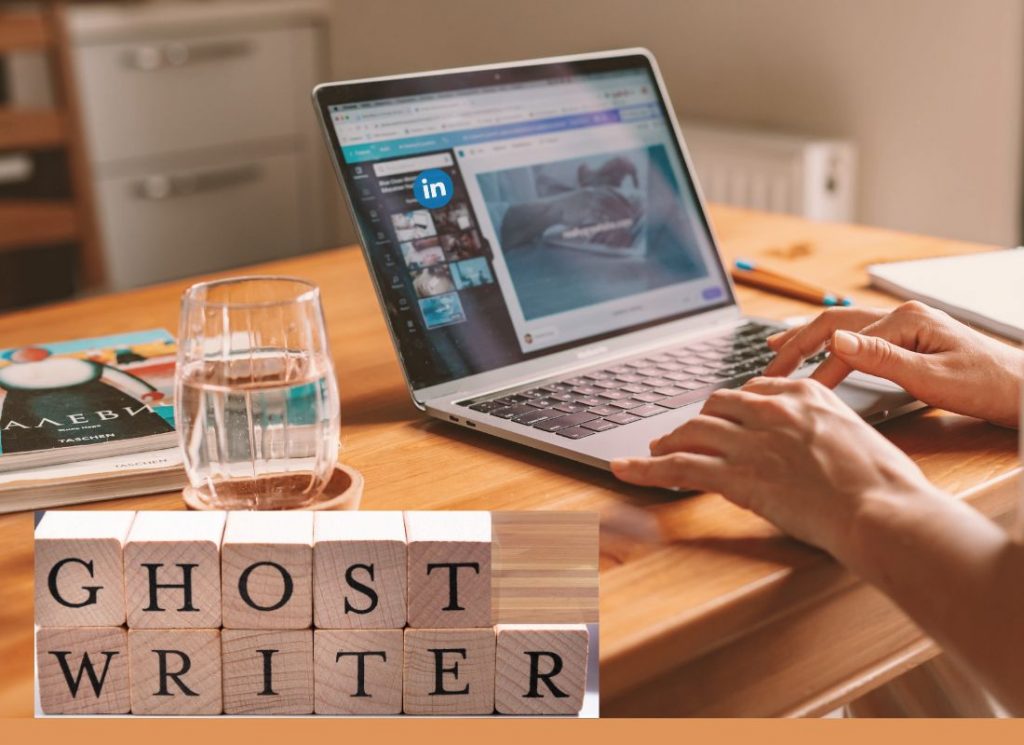 decorative image for a ghostwriter