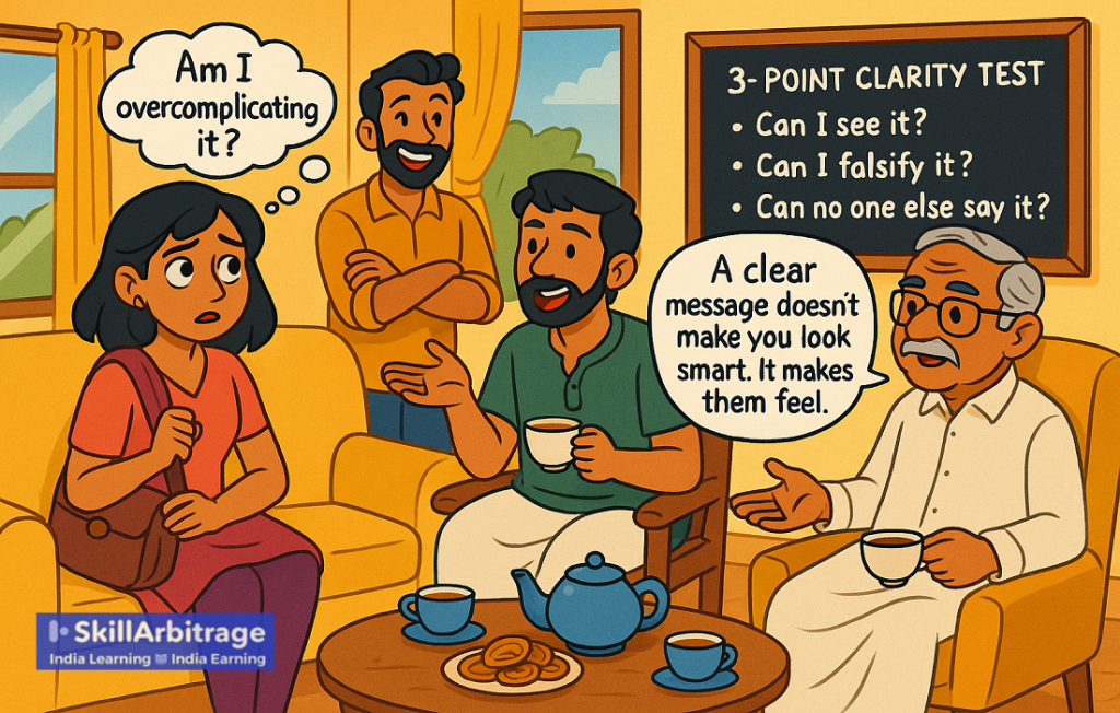 Decorative image for writing with clarity as a freelancer