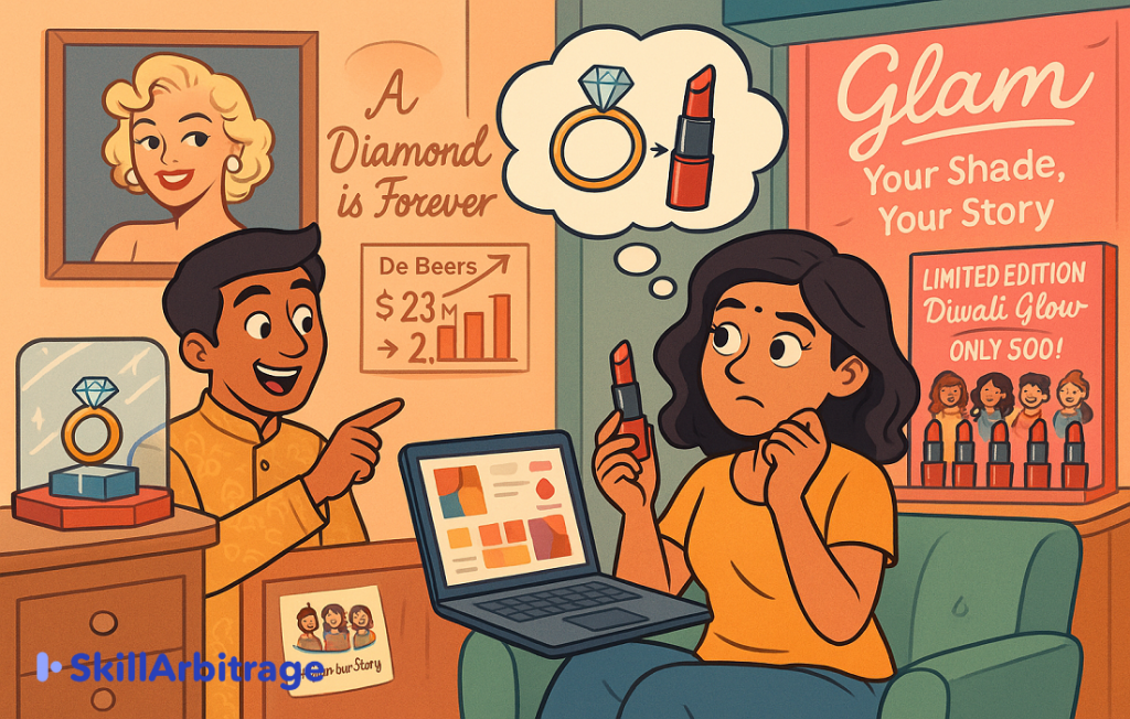 Decorative image on De Beers branding strategy