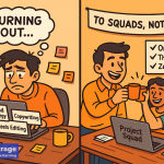 Decorative image to depict freelancers collaboration