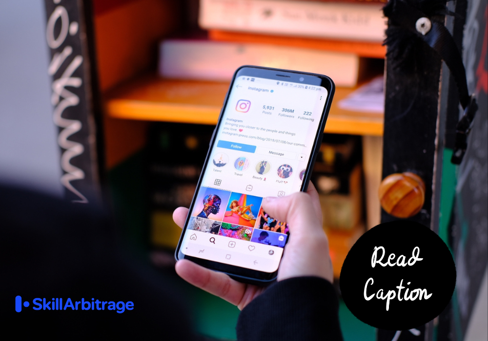 Decorative image for instagram captions