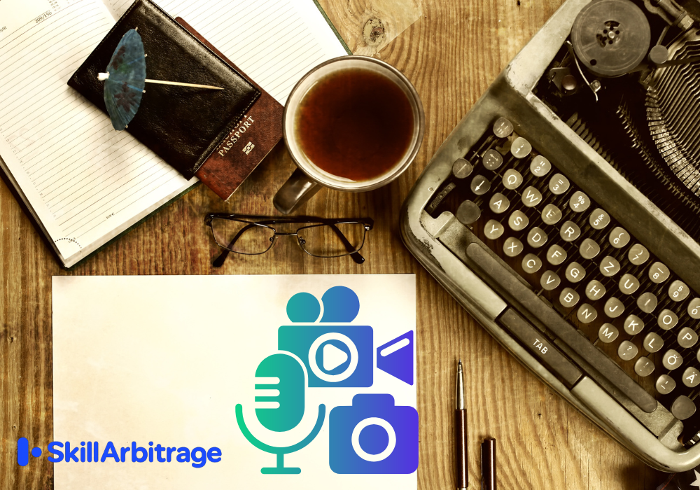 Decorative image for podcast writing