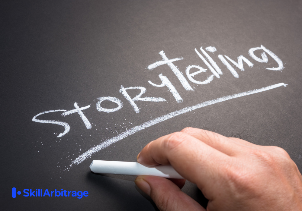 Decorative image for storytelling in script