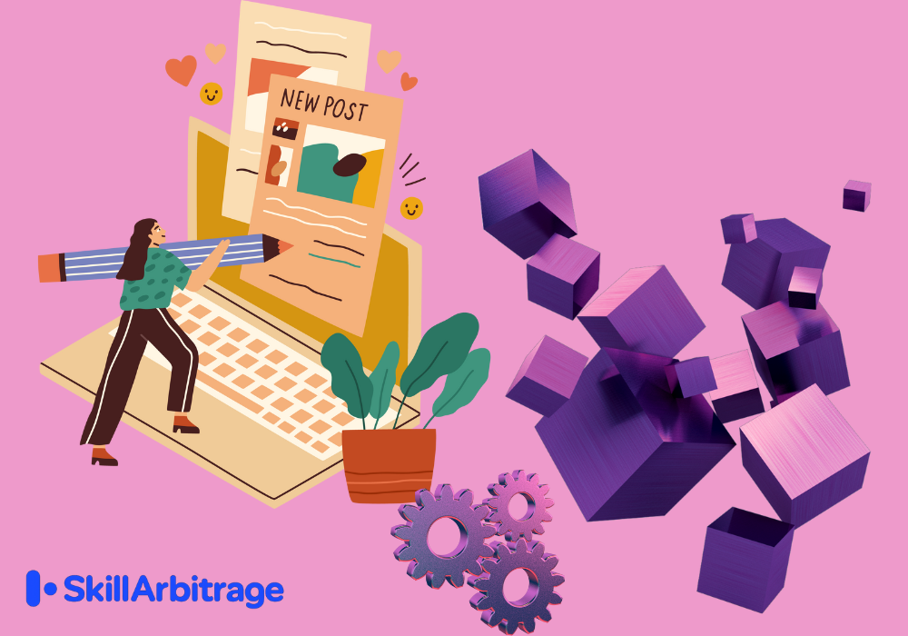 Decorative image for cluster based content