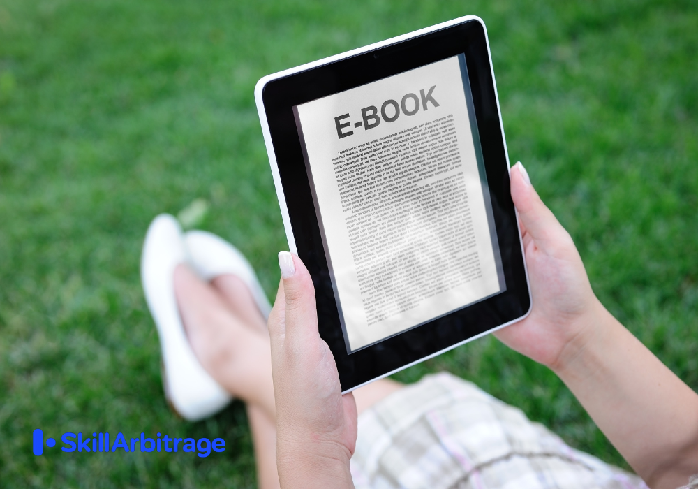 Decorative image for ebook with AI