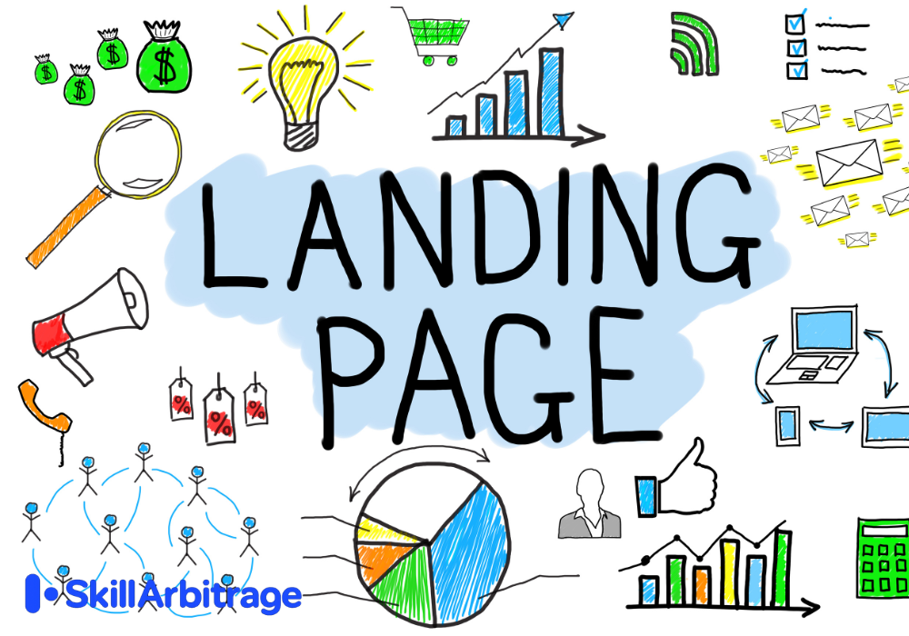 Decorative image for landing page headlines