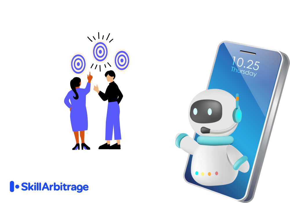 Decorative image depicting AI can handle sales objections